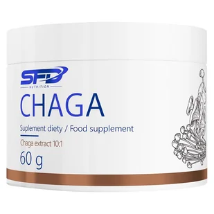 SFD Chaga proszek 60 g - Układ nerwowy - miniaturka - grafika 1