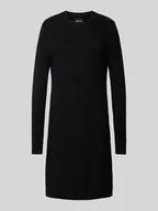 Sukienki - Sukienka z dzianiny o luźnym kroju z prążkowaną fakturą model ‘ELLEN’ - miniaturka - grafika 1