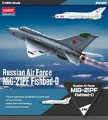 Modele do sklejania - Model plastikowy MiG-21PF Polskie Malowanie 1/48 Academy - miniaturka - grafika 1