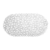 Maty antypoślizgowe - Mata łazienkowa RING 39 x 69 cm 28828 biały - miniaturka - grafika 1