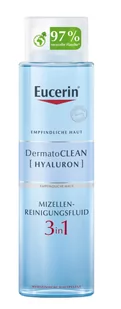 Eucerin Dermatoclean Hyaluron - Płyn micelarny 3w1 400ml - Płyny micelarne - miniaturka - grafika 1
