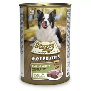 Versele-Laga Versele-Laga Stuzzy Dog Monoprotein 400 g hipoalergiczna karma mokra dla psów dla psów cielęcina 400g - Mokra karma dla psów - miniaturka - grafika 1