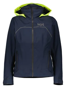 Helly Hansen Kurtka funkcyjna "HP Foil" w kolorze granatowo-jaskrawozielonym - Kurtki i kamizelki sportowe damskie - miniaturka - grafika 1