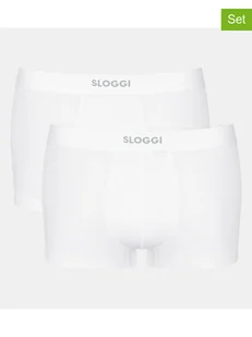 Sloggi Bokserki (2 pary) "Ever Ease" w kolorze białym - Majtki męskie - miniaturka - grafika 1