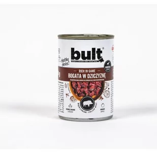 BULT TUF TUF Puszka Mielonka z Dziczyzną 800g - Mokra karma dla psów - miniaturka - grafika 1