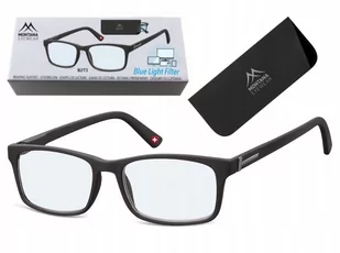Okulary Zerówki Z Filtrem Blue Light Do Komputera - Okulary korekcyjne, oprawki, szkła - miniaturka - grafika 1
