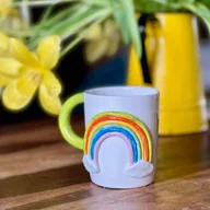 Kubki - Tęczowy kubek - miniaturka - grafika 1