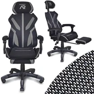 Fotele gamingowe - Aragon Fotel  CM-917781 szary CM-917781 - miniaturka - grafika 1