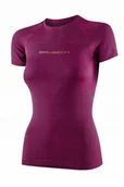 Koszulki i topy damskie - SS1373W Koszulka damska 3D PRO z krótkim rękawem fuksjowy XL - miniaturka - grafika 1