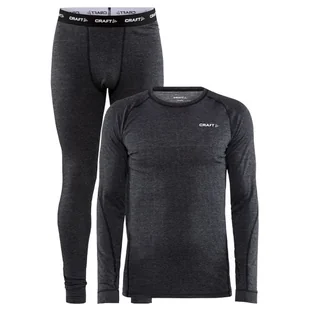 Zestaw męski Craft Core Wool Merino Rozmiar: XL / Kolor: szary - Bielizna sportowa męska - miniaturka - grafika 1