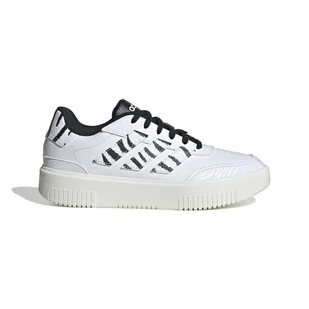 Damskie Buty ADIDAS COURTBLOCK BOLD JI2210 – Biały - Buty sportowe damskie - miniaturka - grafika 1