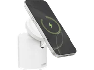 Ładowarki do telefonów - Ładowarka indukcyjna SBS Magnetic Power Dock 2 in 1 15 W Biały - miniaturka - grafika 1
