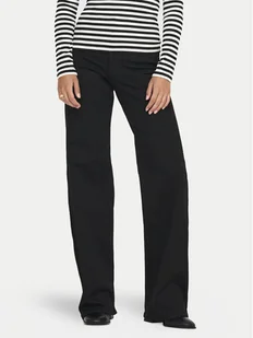 ONLY Jeansy Madison 15301338 Czarny Wide Leg - Spodnie damskie - miniaturka - grafika 1
