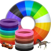 Filamenty i akcesoria do drukarek 3D - Filament Pla Do Długopisu 3D Wkłady 300M  Wkład 3D Pen Kolorowe - miniaturka - grafika 1