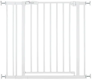 Hauck Open N Stop 2 -turvaportti, 75 - 80 cm, valkoinen + 9 cm jatkopala - Zabezpieczenia dla dzieci - miniaturka - grafika 1