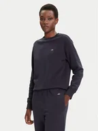 Bluzy damskie - Gant Bluza Shield 4201414 Granatowy Relaxed Fit - miniaturka - grafika 1
