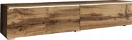 Szafki RTV - szafka RTV wisząca półka TV 140 cm Dąb Wotan - miniaturka - grafika 1