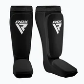 Ochraniacze do sportów walki - Ochraniacze piszczeli RDX Hosiery Shin Instep Foam black/white - miniaturka - grafika 1