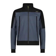 Kurtki męskie - CMP - Męska kurtka z kapturem na stałe, sprzężona z kapturem, tytan, 54 - miniaturka - grafika 1