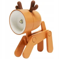 Lampy stojące - Lampka do zabawy Mini lampka JELEŃ Lampka nocna do pokoju dziecięcego - miniaturka - grafika 1