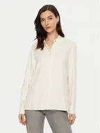 Koszule damskie - Tommy Hilfiger Koszula WW0WW44045 Beżowy Regular Fit - miniaturka - grafika 1