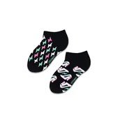 Skarpetki dla dzieci - Kolorowe skarpetki stopki w szpilki i błyskawice r.30-35 - mixTURY Na szpilkach - miniaturka - grafika 1