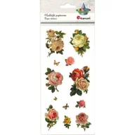 Zeszyty szkolne - Naklejki papierowe róże 12 szt - miniaturka - grafika 1