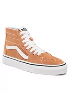 Sneakersy damskie - Vans Sneakersy Sk8-Hi Tapered VN0A7Q62BKQ1 Brązowy - miniaturka - grafika 1