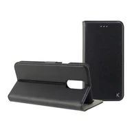 Etui i futerały do telefonów - Case Folio na telefon komórkowy Lg Q7 KSIX Czarny - miniaturka - grafika 1
