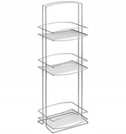 Półki łazienkowe - Metaltex Regał uniwersalny "Onda" z 3 pięter 46.07.03 - miniaturka - grafika 1