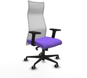 Fotele i krzesła biurowe - Krzesło Biurowe Piqueras y Crespo B2D036G Liliowy - miniaturka - grafika 1