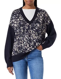 BOSS Damska bluza z dzianiny, Open Miscellaneous, XS - Bluzy damskie - miniaturka - grafika 1