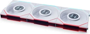 Wentylator Lian Li Uni Fan TL LCD 120 RGB 3-pack + Hub 12TLLCD3W - Wentylatory komputerowe - miniaturka - grafika 1