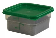 Pojemniki kuchenne - Cambro POKRYWKA ZIELONA CAMSQUARE® DO POJEMNIKÓW CAMBRO 1,9 l 3,8 l - miniaturka - grafika 1