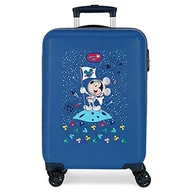 Walizki - Disney Miki na Księżycu, NIEBIESKI, 38x55x20 cms, walizka - miniaturka - grafika 1