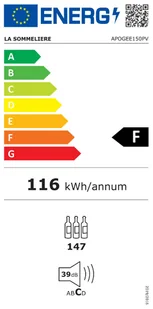 Winiarka La Sommeliere APOGEE150PV - Chłodziarki do wina - miniaturka - grafika 14