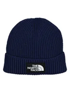 Czapki damskie - The North Face Czapka "TNF" w kolorze granatowym - miniaturka - grafika 1