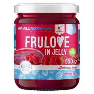 ALLNUTRITION Frulove in Jelly malina, 500g - Konfitury, marmolady, powidła - miniaturka - grafika 1