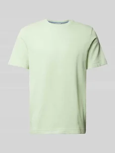 T-shirt z fakturowanym wzorem - Koszulki męskie - miniaturka - grafika 1