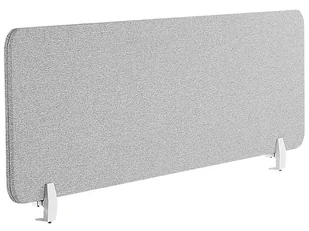 Przegroda Na Biurko 130 X 40 Cm Jasnoszara Wally! - Biurka Przegroda Na Biurko 130 X 40 Cm Jasnoszara Wally! - Biurka - miniaturka - grafika 1