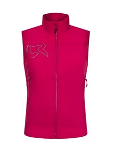 Rock Experience REWV00671 HUNTER SOFTSHELL Damska kamizelka sportowa CHERRIES JUBILEE L - Kamizelki damskie - miniaturka - grafika 1