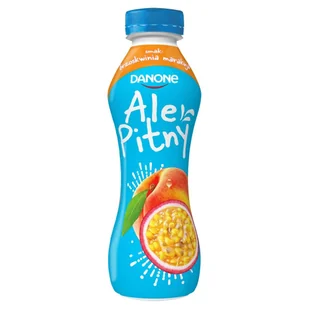 Danone Ale Pitny Produkt mleczny smak brzoskwinia marakuja 270 g - Kefiry, jogurty, maślanki - miniaturka - grafika 1