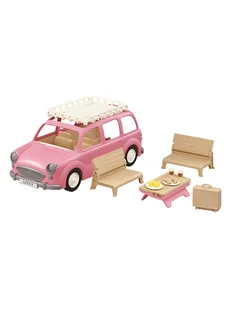 Sylvanian Families Akcesoria dla lalek "Family car with picnic supplies" - 3+ - Akcesoria dla lalek - miniaturka - grafika 1