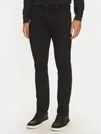 Spodnie męskie - Mustang Jeansy Vegas 1014062 Czarny Slim Fit - miniaturka - grafika 1