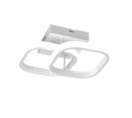 Lampy sufitowe - KASIA R63531931 lampa sufitowa dwa białe kwadraty LED 7W 4000K - miniaturka - grafika 1