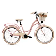 Rowery - Rower miejski damski GOETZE Style 24" kosz - miniaturka - grafika 1