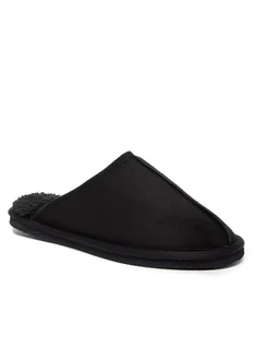 Jack&Jones Kapcie Jfwdudely Microfiber 12170309 Czarny - Kapcie damskie - miniaturka - grafika 1