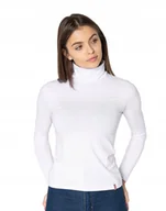 Swetry damskie - Golf Damski Cienki Sweter Golfy 8112-03 r XL/XXL - miniaturka - grafika 1