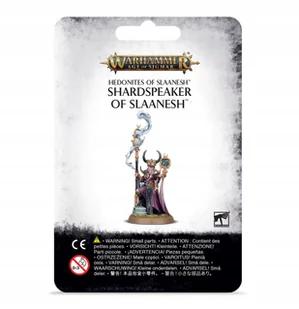 Warhammer Age Of Sigmar Shardspeaker Of Slaanesh Hedonites Of Slaanesh - Gry planszowe Warhammer Age Of Sigmar Shardspeaker Of Slaanesh Hedonites Of Slaanesh - Gry planszowe - miniaturka - grafika 1