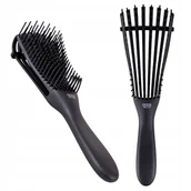 Szczotki i grzebienie do włosów - Ponik's Profesjonalna Fryzjerska Szczotka Do Włosów Kręconych Loków Fal - miniaturka - grafika 1